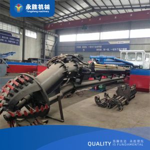 16kw Sand Dredging Boat With A Blue Color 1800 m3/h For River Dredging YSCSD350