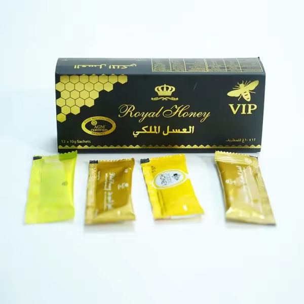 Royal Honey Seal Pure Aluminum Foil Laminated Bag Enhancement Rhino Pills Packaging