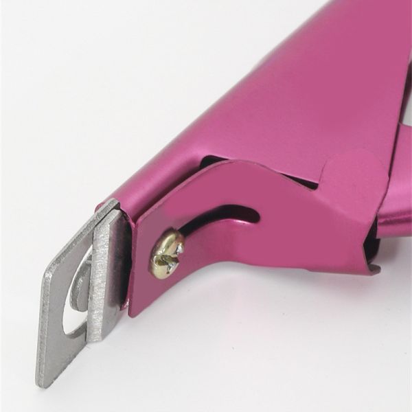 Straight Blade Stainless Steel Acrylic False Tips Clipper for Nail Hand Edge Cutting