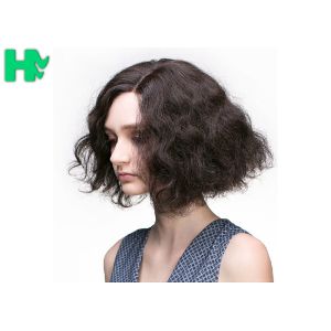 Customized 25cm Short Synthetic Wigs 100% Enviromental Protection