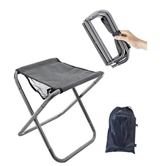 Buy Large folding camping stool with carrying bag aluminium alloy post at wholesale prices