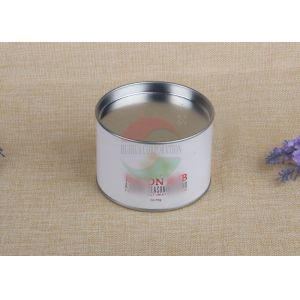 Salt Paper Tube Packaging Cylinder White Spice Packaging Box With Silver Movable