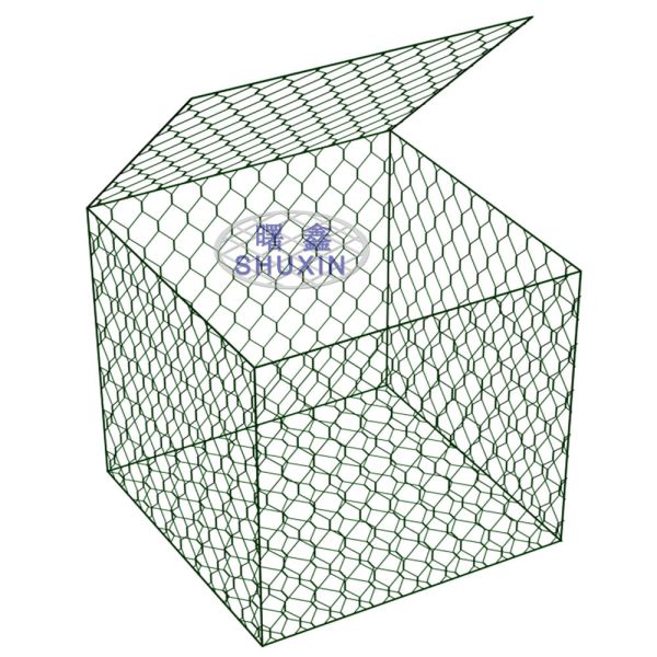 Buy Flexible Structure 4mm Wire Gabion Box Stone Filled Cage Size 2*1*1 M at wholesale prices