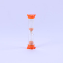 Mini Brushing 2 Minute Hourglass Timer Customized Unique Sand Timers