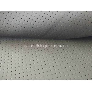 Breathable Black Mesh Neoprene Perforated Rubber Sheet with Spandex Nylon