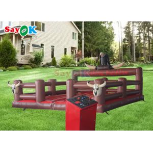 China Giant Rodeo Mechanical Bull Inflatable Bullfighting Machine Promotional on sale
