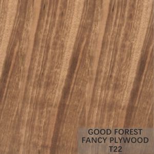 Melamine Fancy Plywood Board OEM Zebra Wood Plywood Customized