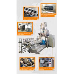 Stainless Steel 1-6Ton/H Pet Dog Food Manufacturing Plants