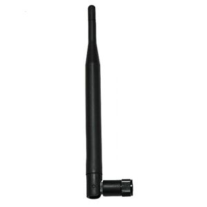 Wifi Modem Router Booster 2.4ghz 5dBi White Black TPE Rubber Antenna With SMA