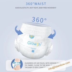 China Silky Nursing Ultra Soft Care Disposable Baby Diaper on sale