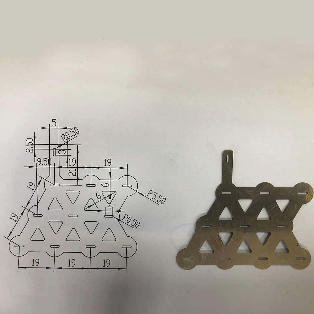 Custom Metal Stamping Parts 18650 Mobile Power Nickel Plate For Battery