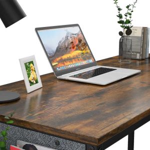 28inch height 47 Inch Computer Desk Home Office Study Desk With Storage Bag