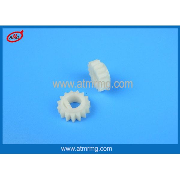 4P009166001 Hitachi ATM Parts , WZ-PP Plastic Gear Motor 15T With White Color