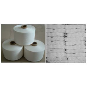 40/2 Raw White 100% Polyester Spun Yarn On Paper Cone 1.67kgs / Cone
