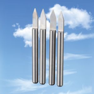 Professional Tungsten Carbide Engraving Tool Flat Bottom Sharpen Bit for Soft