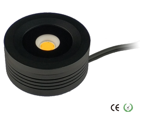 Dimmable LED Mini Cabinet Lights Silver White Black Color Aluminum 5W Waterproof For Room Furniture