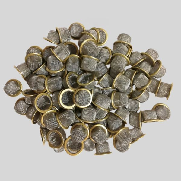 Dome Shape Wire Mesh Filter 8mm Height With Stainless Steel Brass Copper Wire