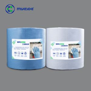 37x25cm Class 100 Presaturated Cleanroom Wipes 60g Polyester Nonwoven Laser