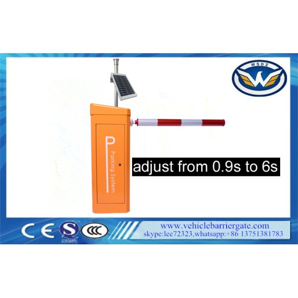 Buy Controllable Traffic Access Control Barriers and Gates Solar Power Arm Barriers Arm LED at wholesale prices