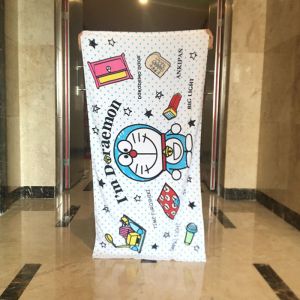 60x120cm Edge To Edge Printing 100% Cotton Childrens Beach Towels