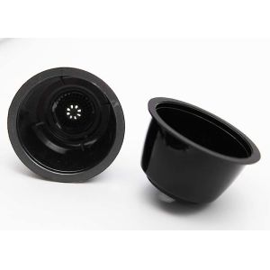 Small Round PP Plastic Coffee Pods With Vent Valve / Logo Printing