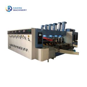 Quality Flexographic 4 Colors Corrugated Flexo Printing Machine Of High Speed for sale
