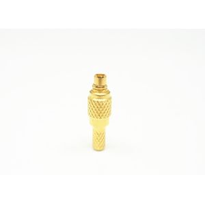 Quality Male Plug Staight Crimp MMCX RF Connector 500 Cycles Durability MMCX-J3 for sale