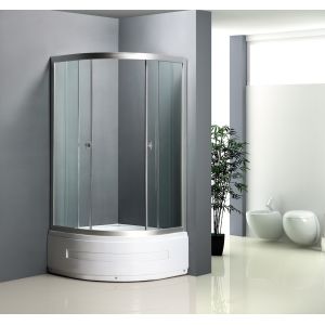 Quality 6mm Self Contained Shower Cubicle 1000x1000x1950mm for sale