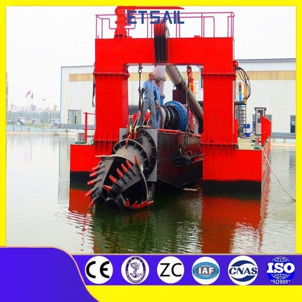 Set Sail Water Hyacinth Harvester Hydraulic Dredger with and 40-60 Pieces Cutter Teeth