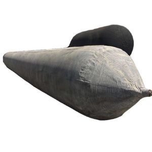 Quality Black Airbag Roller Inflatable Rubber Balloon Cylindrical Boat Launching for sale