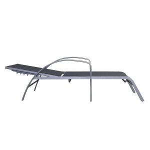 Aluminum / Teslin All Weather Poolside Outdoor Chaise Lounge