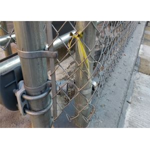 chain link residential fence hot dipped galvanized to be 366gram/m2 mesh