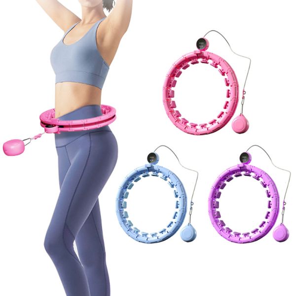 Buy Home Weighted Smart Hula Hoop , Fitness Hula Hoop With Ball at wholesale prices