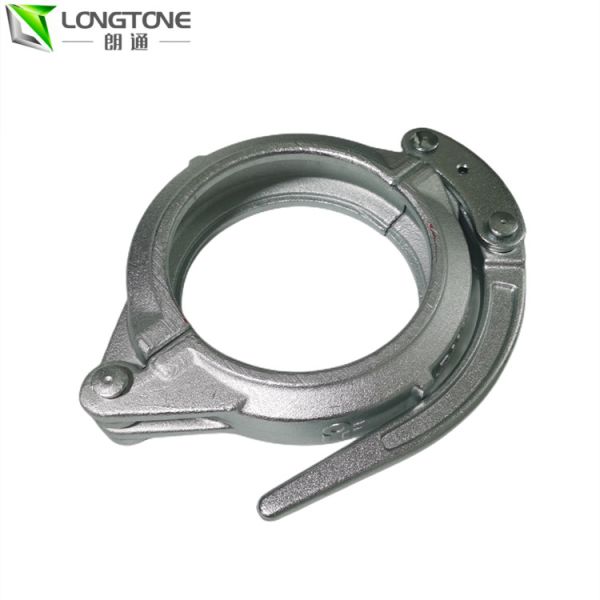 Cast Iron Schwing Concrete Pump Parts DN100 Pipe Coupling Clamp