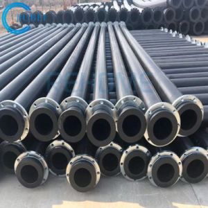 Dredge UHMWPE Pipe Reinforced Plastic Water Management Wear Resisting