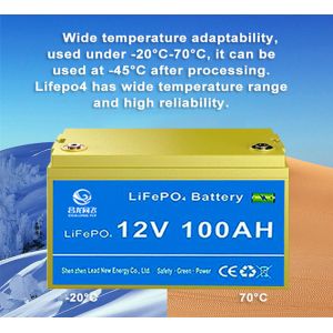 OEM ODM LiFePO4 Lithium Battery 12.8V 100AH 200AH Lead Acid Replacement