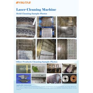 Precision Fiber Pulsed Laser Cleaning Machine 1kHz - 50kHz Pulse Frequency