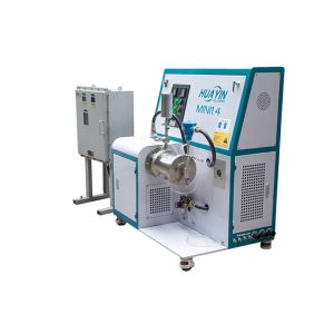 Quality 1.4L Mini Laboratory Bead Mill 4kW Explosion Horizontal Sand Mill for sale