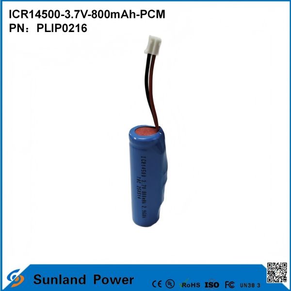 ICR14500-3.7V-800mAh-PCM Battery Applied To LED Lights Digital Products Smart Home Devices Wireless Mice Electric Toothbrushes Shavers