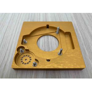 Quality Yellow Surface Custom Grain 6003 Aluminum Cnc Machining Parts for sale
