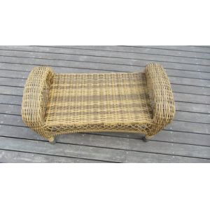 6pcs half round rattan sofa set