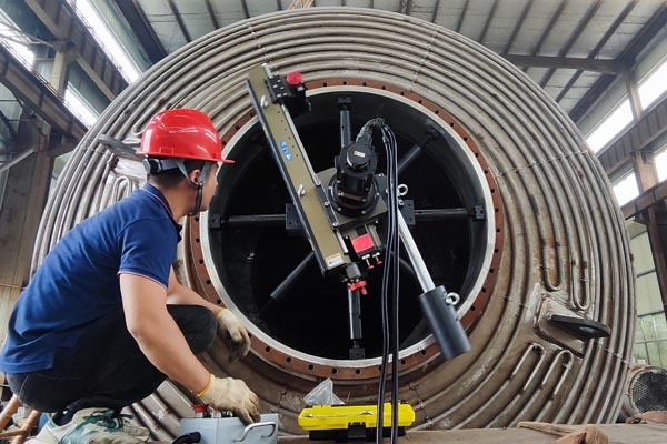 60" On Site Flange Facing Machine Robust High Flexibility With Modular Design