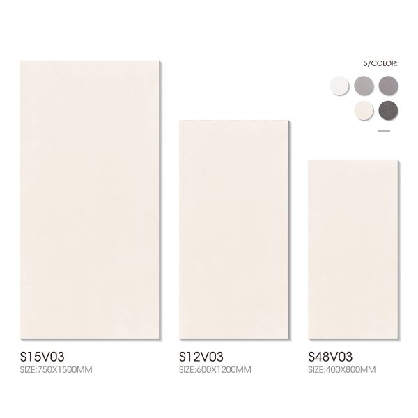 AAA Grade Clay Porcelain Tile 400x800mm Indoor Floor