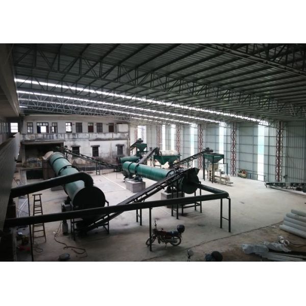 Compost Manure Organic Fertilizer Pellet Machine Ball Type Granular Shape