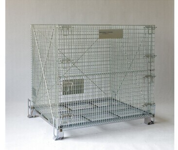 China Stackable Wire Mesh Container Steel wire Mesh Container Suitable for Wine Industry on sale China Stackable Wire Mesh Container Steel wire Mesh Container Suitable for Wine Industry on sale