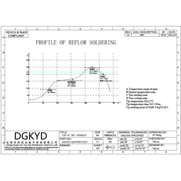 TAB-UP Gigabit Integrated Transformer Shielding SMD RJ45 Network Connector Without Light DGKYD911Q070GWA7S057