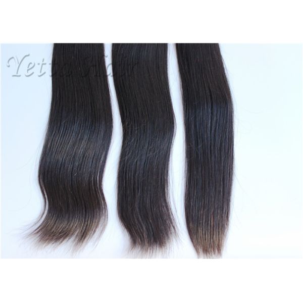 12'' - 30'' Smooth Soft Peruvian Human Hair Weave Silky Straight For Ladies
