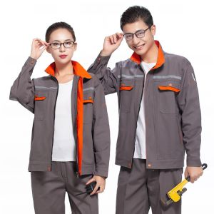 Customized Logo Workshop Clothes Maintenance Anti-Static Protective Workwear