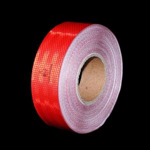 China Conspicuity Red Yellow White ECE 104R Reflective Tape For Trailer Truck on sale