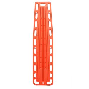 Hospital patient special aluminum alloy material stretcher orange